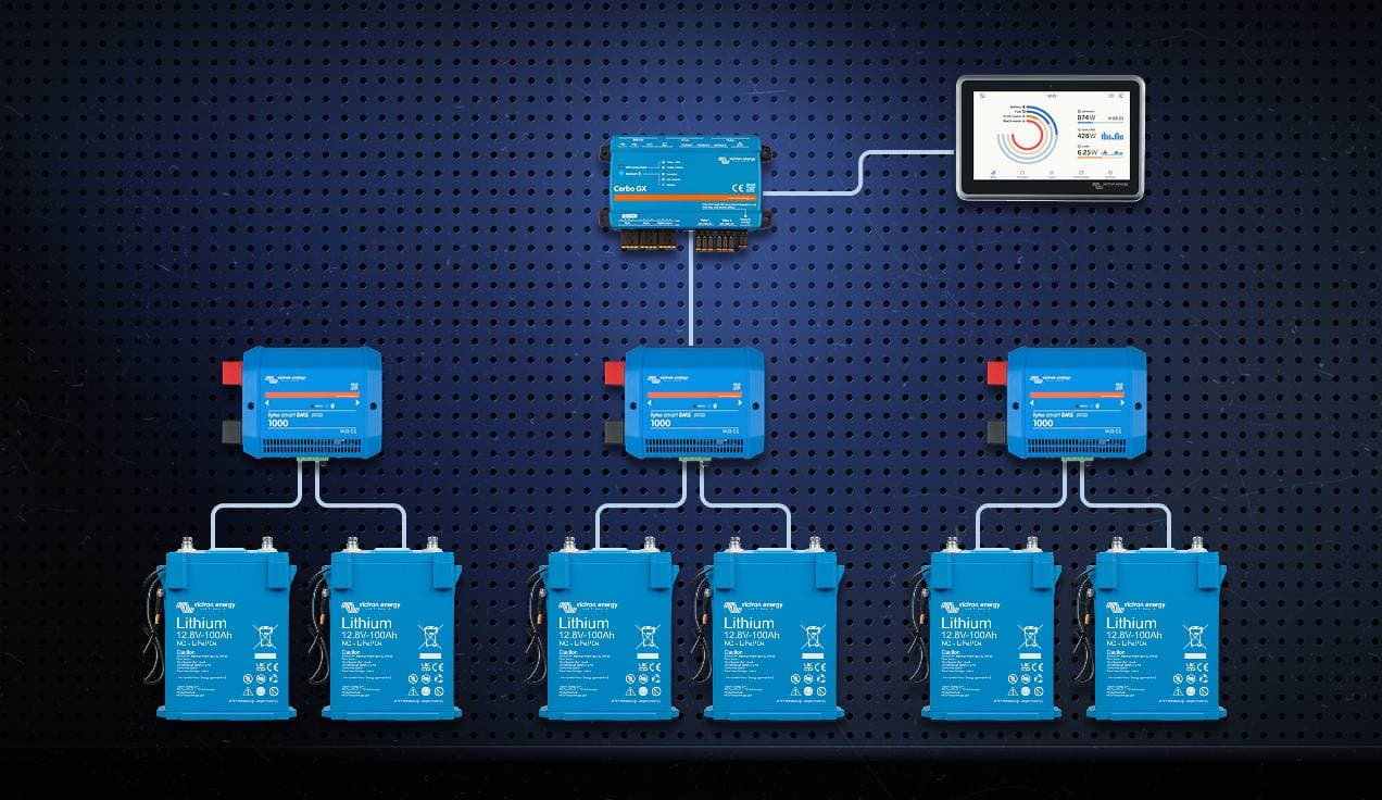 Lynx Smart BMS Parallelkobling